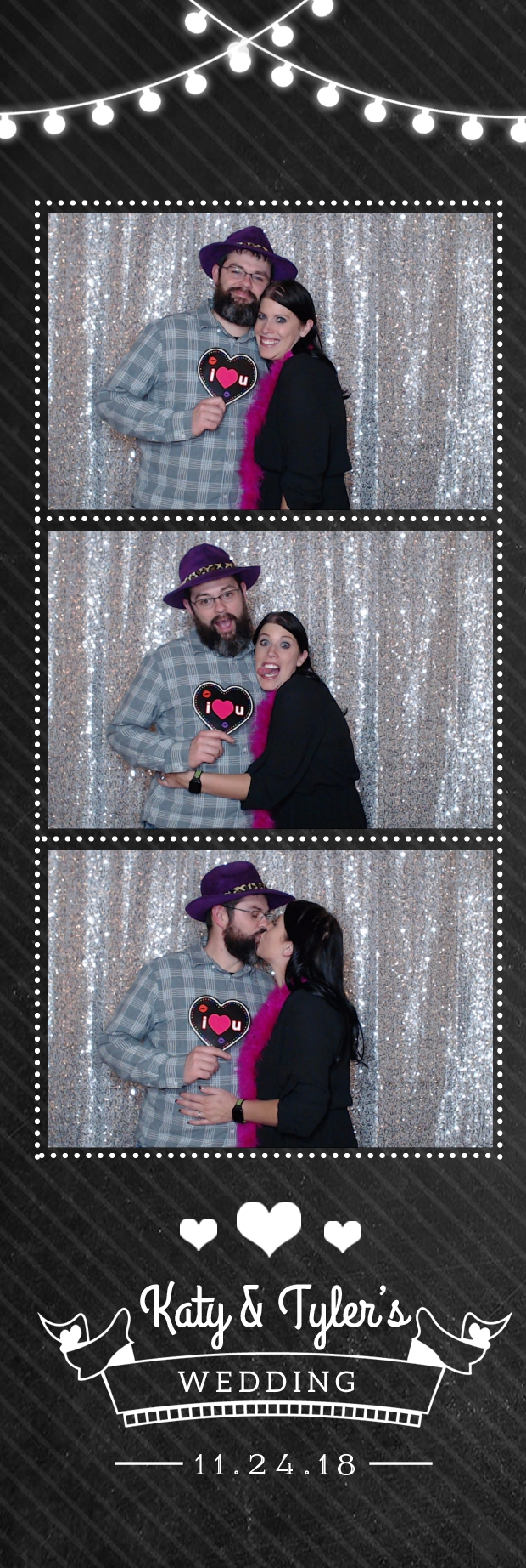 Katy and Tyler's wedding  | View more photos from the event at gallery.photoboothbillings.com/u/PhotoBoothBillings/Katy-and-Tylers-wedding